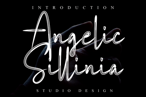 Angelic Sillinia: A Beautiful Script Font