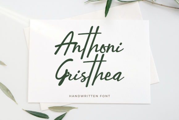 Anthoni Gristhea Font Review