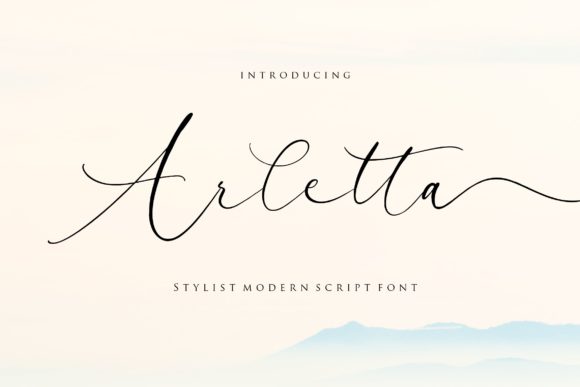 Arletta: A Timeless Handwritten Font