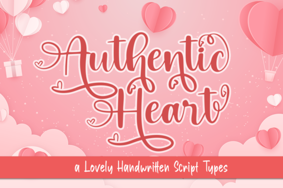 Authentic Heart Font for Business Branding