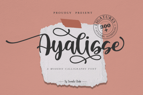 Ayalisse: A Script Font for Elegant Branding