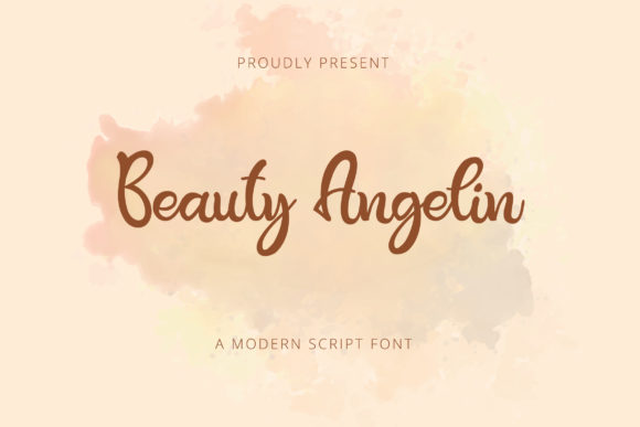 Beauty Angelin Font for Editorial Design