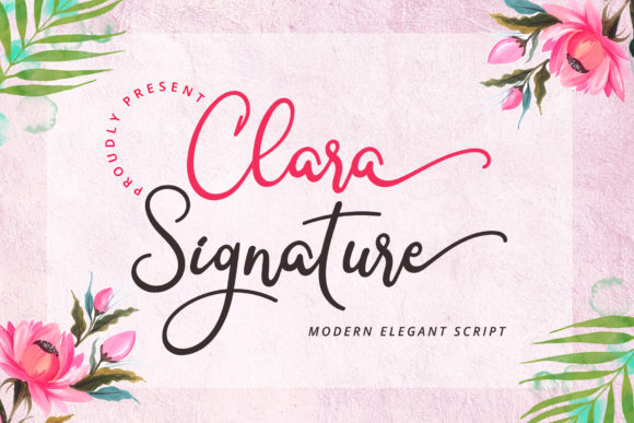 Clara Signature: A Sweet Font for Business Branding