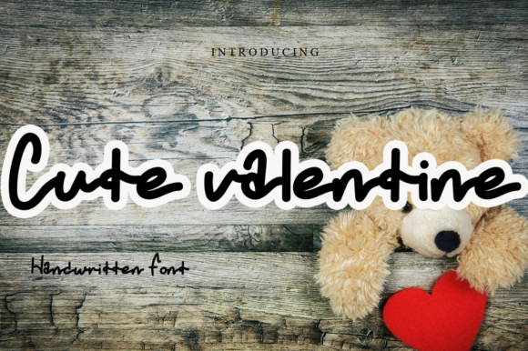 Cute Valentine Font for Creative Marketing