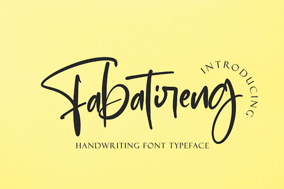Fabatireng: A Font for Business Brilliance