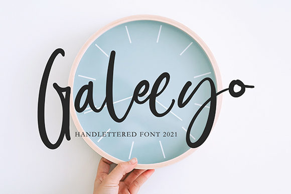 Galeeyo: A Handwritten Font for Creative Makers