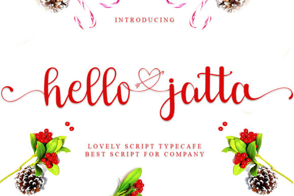 Hello Jatta Font: Elegant Script for Craft Projects