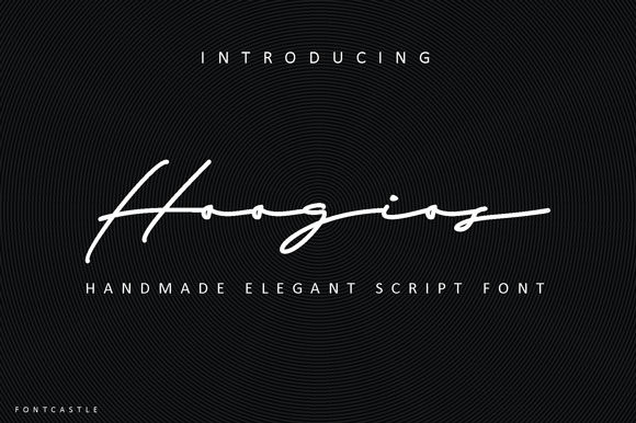 Hoogios: A Luxurious Script Font