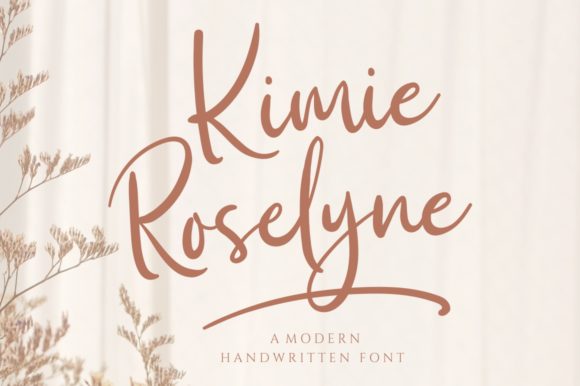Kimie Roselyne Font for Business