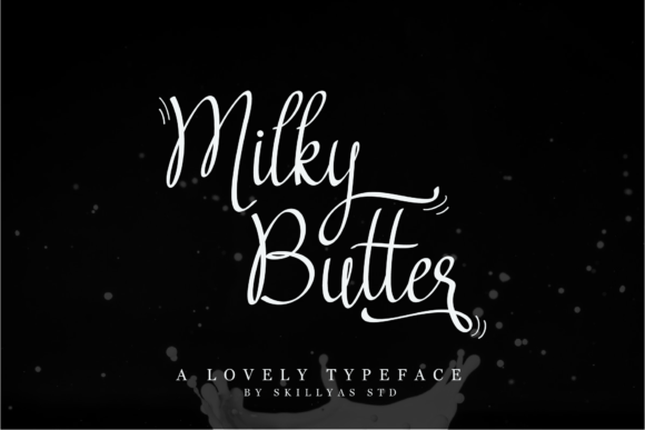 Milky Butter: A Delicate Script for Digital Campaigns