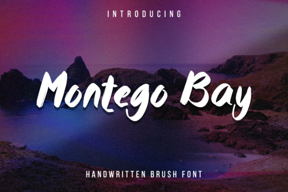 Montego Bay Font: Elegant Script for Craft Projects