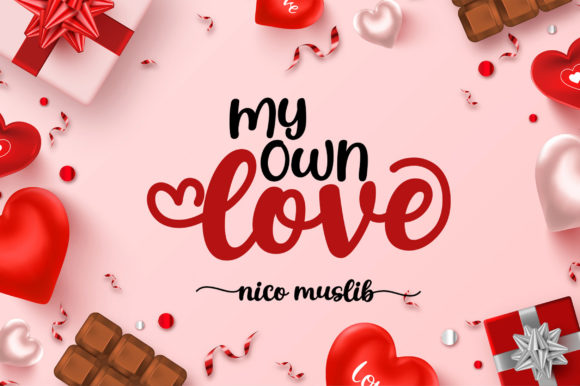 My Own Love Font: A Sweet Touch for Branding