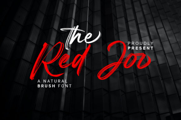 Red Joo: A Bold Script Font for Web Design