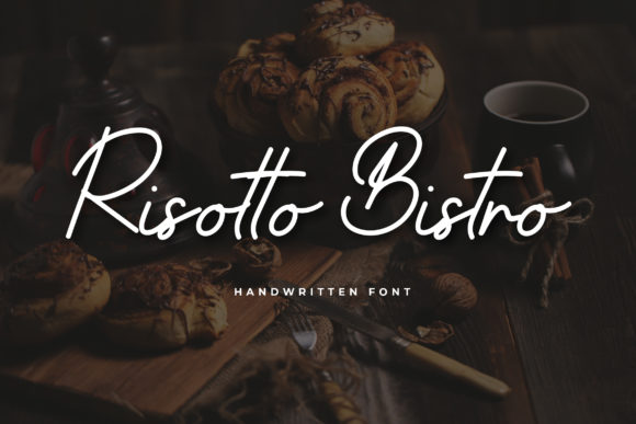 Risotto Bistro: A Graceful Script Font