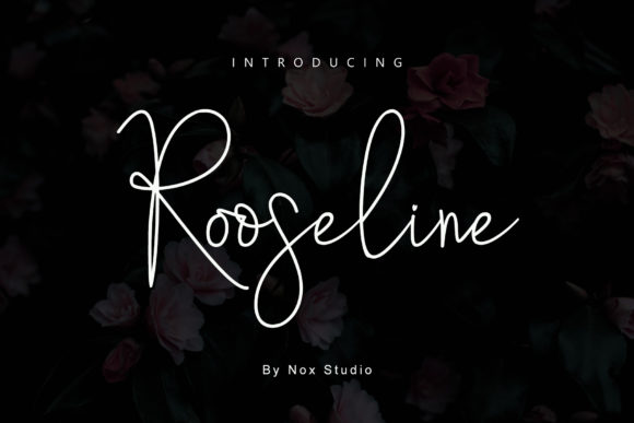 Rooseline: A Beautiful Script Font