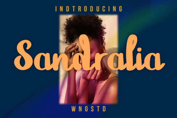 Sandralia: A Joyful Script Font