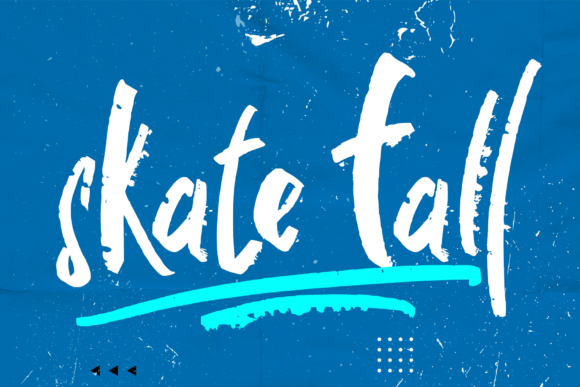 Skate Fall Font: Handwritten Style for Editorial Design