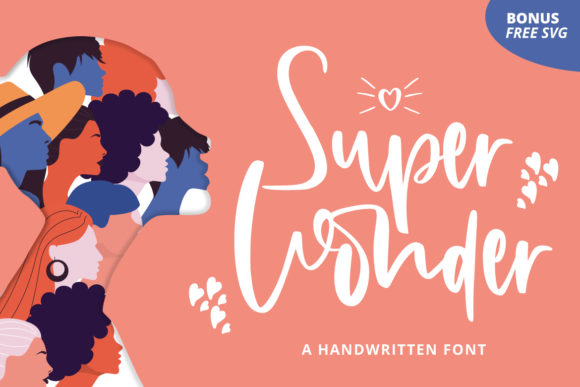 Super Wonder: A Handwritten Font for Elegant Design