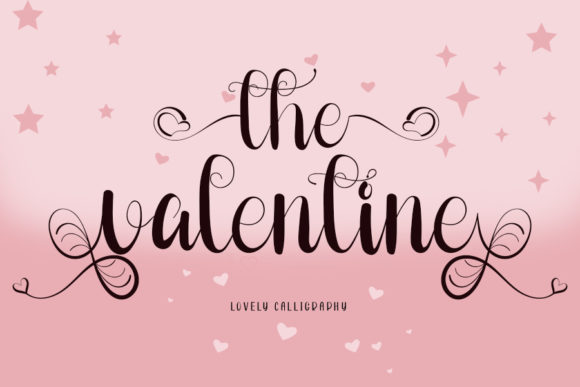 The Valentine Font for Creative Projects
