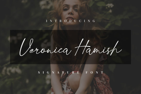 Veronica Hamish: Elegant Script Font