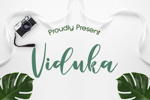 Viduka: A Flowing Handwritten Font for Web Design