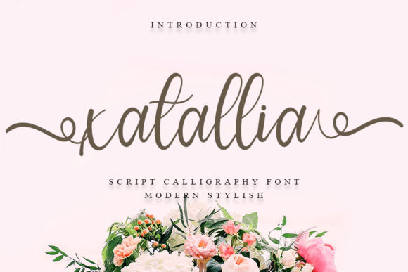 Xatallia: Elegant Script Font